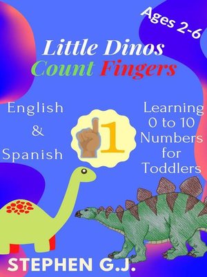 cover image of Little Dinos Count Fingers